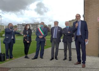 Cerimonia di inaugurazione del murale “La Mia Isola”