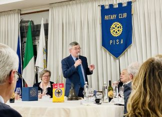 Il professor Alessandro Barbero ospite del Rotary Club Pisa