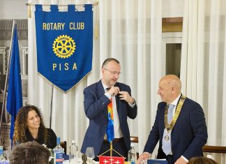 Vito cela nuovo presidente del Rotary Club Pisa