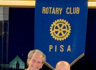 Passaggio del Collare al Rotary Club Pisa. Paolo Ghezzi è il nuovo presidente